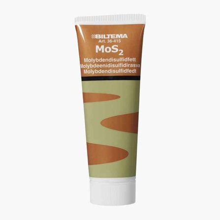 Biltema - Molybdendisulfidfett MoS2 100g, Litiumbasert med EP-tilsetninger, God smøreevene, Rustbeskyttende, Sammensetningsklasse: NGLI:2