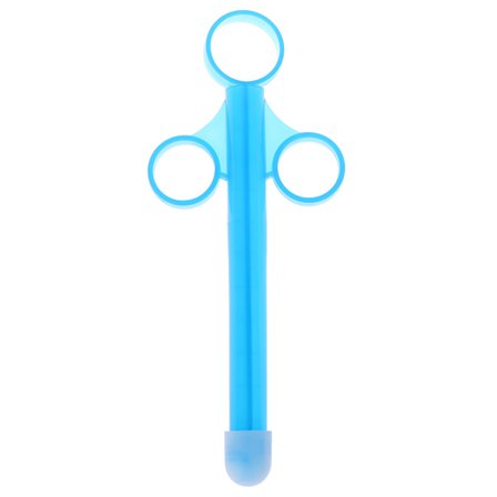 Personlig Anal Glidmedel Lube Launcher Shooter Injektor Vit