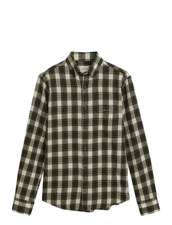 GANT | Reg Windblown Flannel Check Shirt | L
