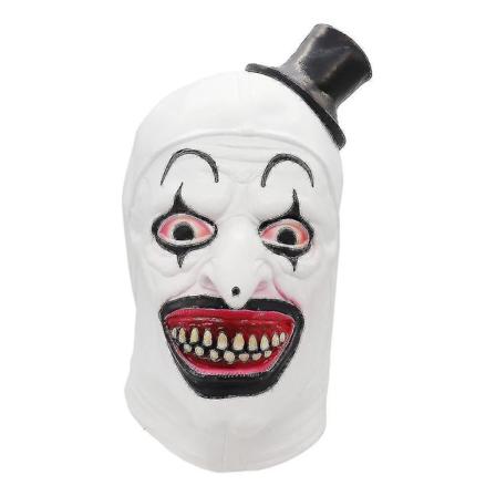 Shaco-naamio Lateksi Kauhu Haamu Pelottava Hauska Pääpanta Halloween-rekvisiitta