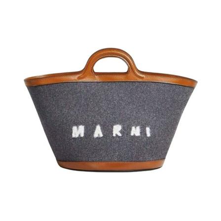 Marni, Handbags Grijs, Dames, Maat:ONE Size