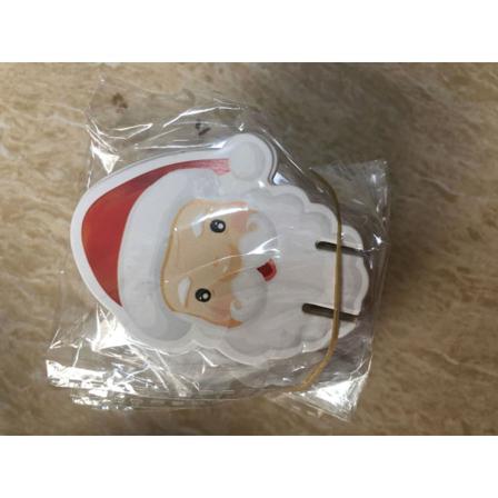 20 St Julvin Glas Dekoration Santa Claus