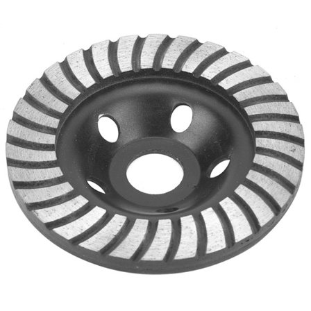 115mm Diamantsegment Slipskiva Kopp Skärskiva för Betong Marmor Granit