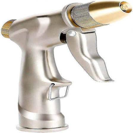 Haveslangemundstykke, kraftigt vandmundstykke i metal med fuld messingmundstykke-XF31-