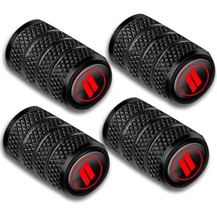 4st ventilkåpor för bildäck för Dodge Challenger Durango SRT 392, Anti-Rost Anti-damm cover, Universal för bilar Lastbilar Motorcyklar och