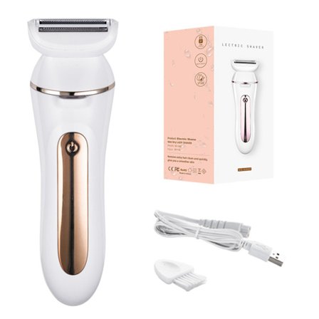 Elektrisk Epilator Enhet - Skonsam och Smidig Hårborttagning för Kvinnor, kompatibelt med alla hudtyper