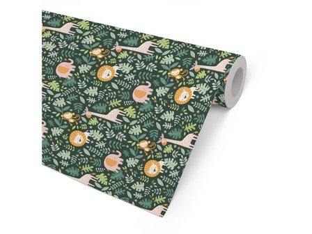 Hedlunds OF SWEDEN Presentpapper 57cmx154m Rainforest - Lyreco - Emballage och lagerutrustning > Presentinslagning > Presentpapper och Julpapper