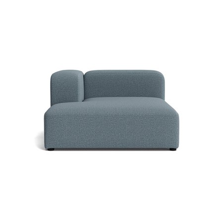 Milo XL chaiselong, venstrevendt - Nordic Blå - 130x170x72 - Sofa, chaiselong