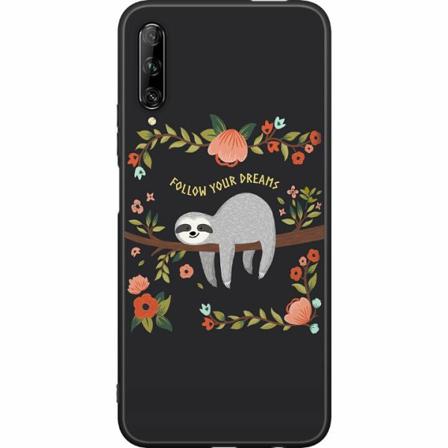 Huawei P Smart Pro 2019 Svart Skal Sloth Of Wisdom