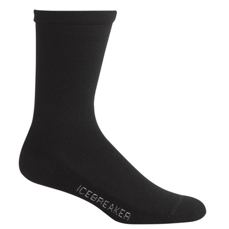 Icebreaker Men's City Lite Crewe Men everyday socks Black S