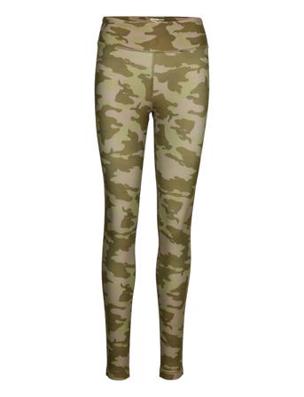 Ts Lux Bold Tight - Camo Running/training Tights Multi/mønstret Reebok Performance