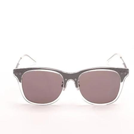 Bottega Veneta Vintage, Pre-owned Plastic sunglasses Grijs, Dames, Maat:ONE Size