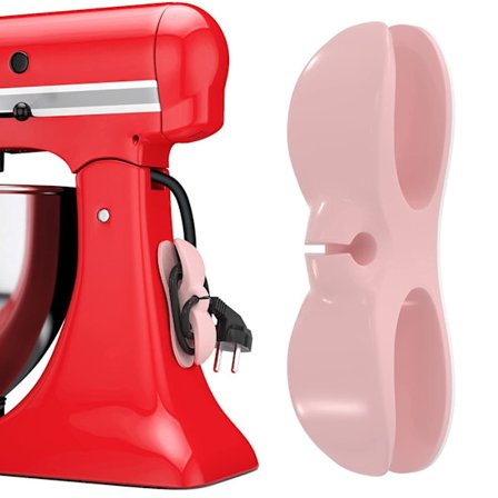 2 stk. Pink Appliance Cord Organizer - Klæbende Organizer til Smal