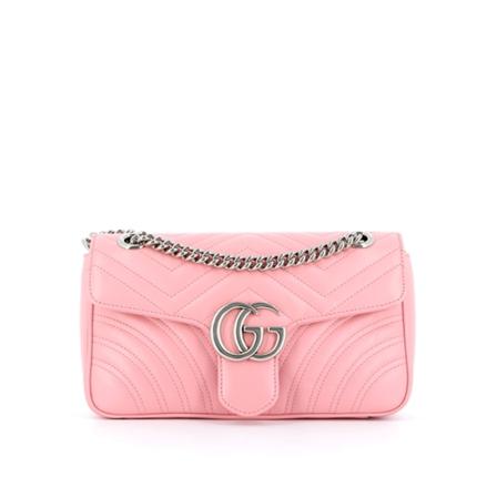 Gucci Vintage Shoulder Tass , Roze , Dames , Maat: ONE Size Vintage Tassen