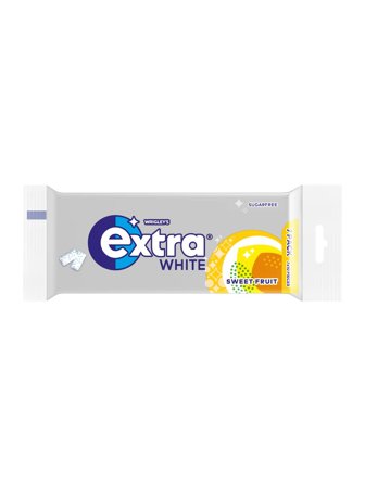 Wrigley's EXTRA White Sweet Fruit chewing gum 98g 98.0g