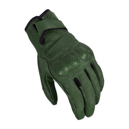 Motocyklové Rukavice Macna Bold Zelená XL