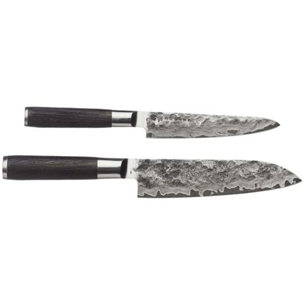 Satake knivset i två delar, Santoku-kniv (18cm) och Petty-kniv (15 cm) | Matlagning > Köksknivar > Knivset | Bagaren och Kocken