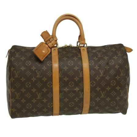 Louis Vuitton Vintage, Pre-owned Keepall Bag Bruin, unisex, Maat:ONE Size