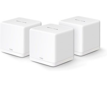 Mercusys Halo H60X(3-pack) - Mesh WiFi 6-system för täckning i hela hemmet