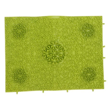 Jalkamassmatto Kipujen Lievitykseen Verenkierron Stimulointi Akupunktio Reflexologia Jalkamassauslevy Alusta Vihreä