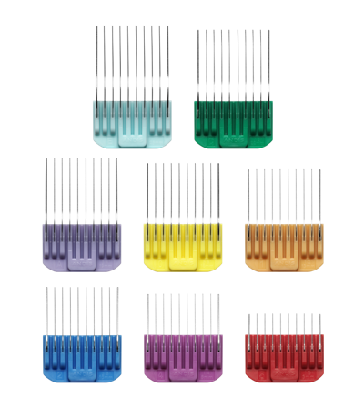 Andis Forlengerkammer i Rustfritt Stål til Pulse og Vida - 8stk