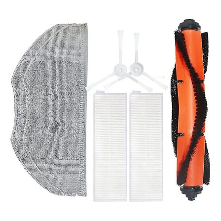 Tillbehör för Xiaomi Mi Robot Vacuum Mop Essential Mijia G1 - Huvudborste, sidoborste, HEPA-filter, moppduk_MGF