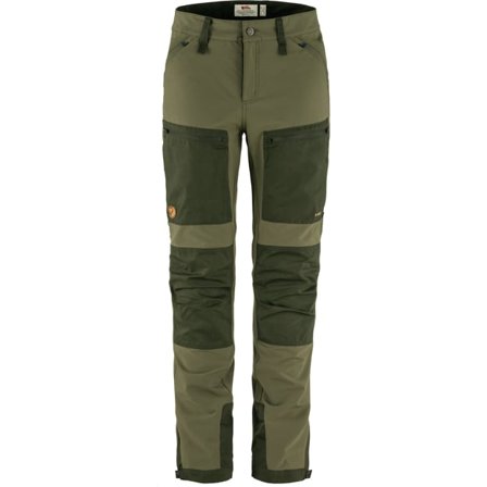 Fjällräven Women's Keb Agile Trousers in Laurel Green/Deep Forest | Size: 14/32", G-1000