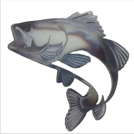 Haj Jern Dekoration Vægophæng Hjem Have Dekoration-