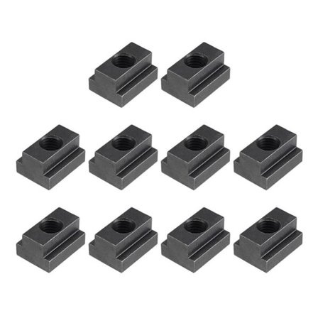 10 kpl T-uramutterit, jotka on kierretty uramutterien M12 läpi