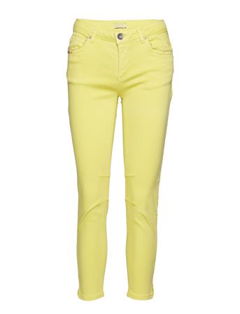 Slim Fit Jeans W. Slit Yellow Coster Copenhagen