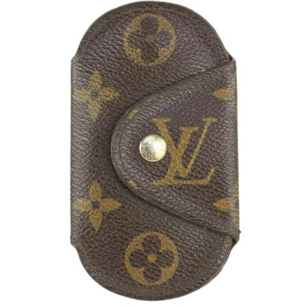 Louis Vuitton Vintage, Pre-owned Canvas key-holders Bruin, Dames, Maat:ONE Size