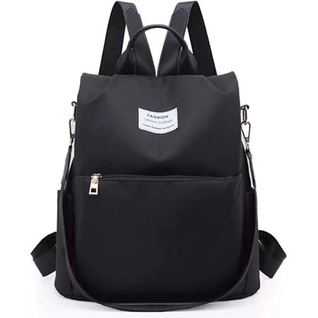 Rese Anti-tyveri Ryggsekk Dame Ryggsekk Nylon Vanntett Dagstursekk Lett Skolesekk - Stor Kapasitet.