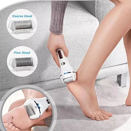 Elektrisk fotfil för klackslipning av pedikyrverktyg SVART