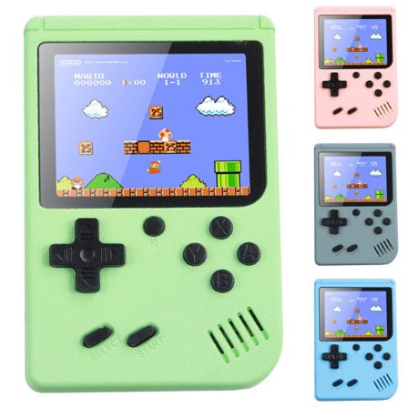 Mordely Klassiska spel Handhållna Retro videospel Gameboy Kids Gifts 500 Classic Game Retro videospel
