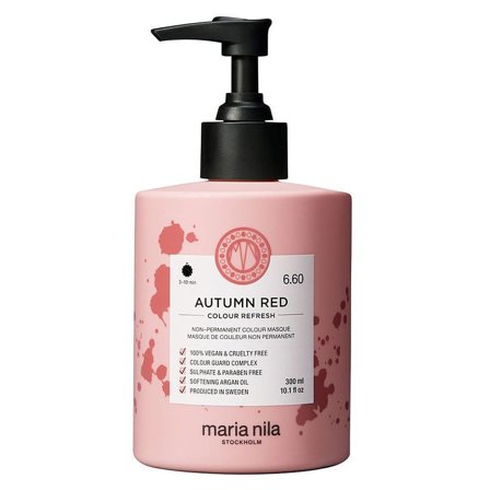Maria Nila Colour Refresh 6.60 Autumn Red 300 ml, Hår, Shampoo & Hårpleje, Hårkur