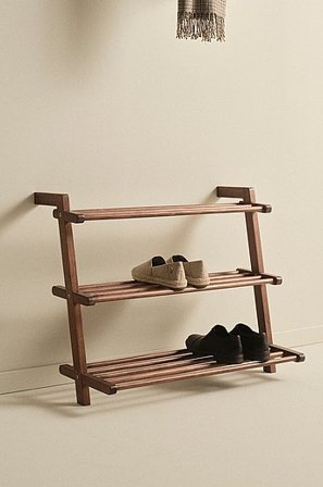 Jotex - Kenkähylly 80 Cm Tumma Petsi Tumma petsi - EDDISON - Osta Kenkähyllyt Jotex