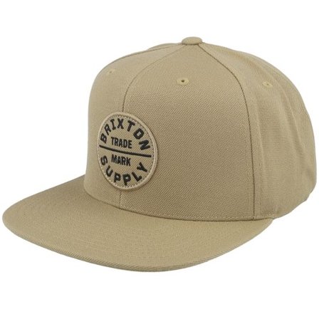 Brixton - Beige snapback Keps - Oath III Twig Snapback @ Hatstore