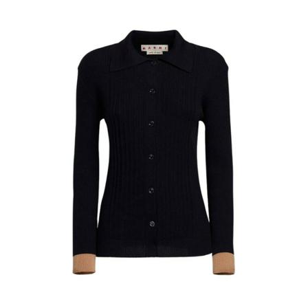 Marni Strik Sort, Dame Cardigans