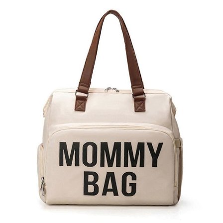 BabyCareMommy Ryggsekk - Stor Kapasitet Stelleveske for Gravide Kvinner med Barnevogn Skulderstropp