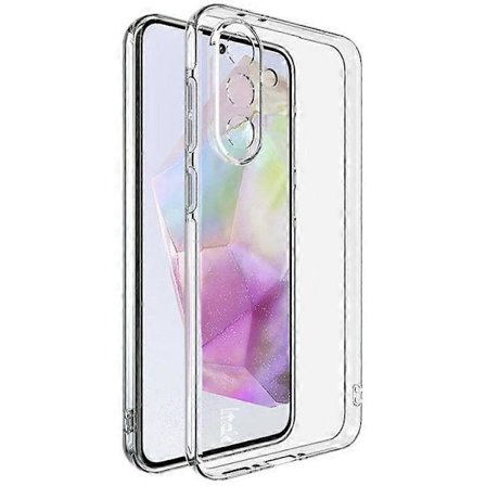 Klart, stødabsorberende TPU Slim Phone Back Cover til Samsung Galaxy A36 5G (LGL)
