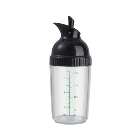 Salladsdressingflaska, 200 ml/7,03 oz Salladsdressingflaska Såsflaska Kryddmixer Kryddflaska med hällpip