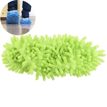 Moppetøfler Sko til gulvrengøring 1-par