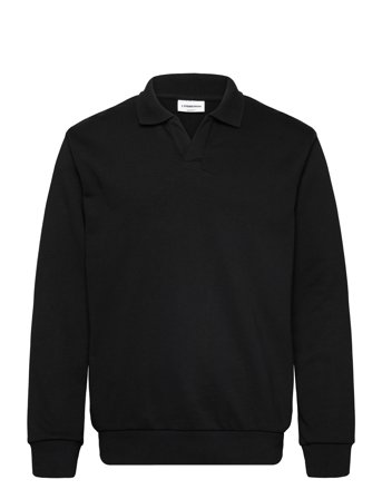 Lindbergh | Jersey Split Neck W. Collar L/ | L