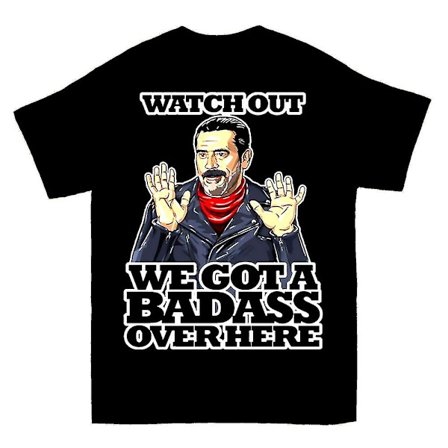 Negan Badass The Walking Dead T-shirt
