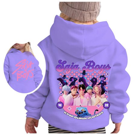 K-POP Demon Hunter Jentegruppe Hettegenser Høst Ny Hettegenser