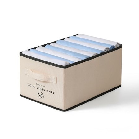 Garderobe Tøj Opbevaringsboks Stof Opbevaringsboks 9 GRIDS 9 GRIDS