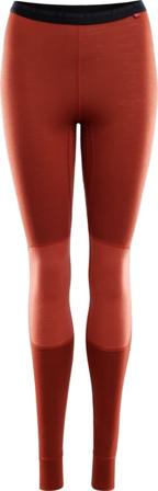 Aclima LightWool Reinforced Longs Woman Women base layer trousers Red L