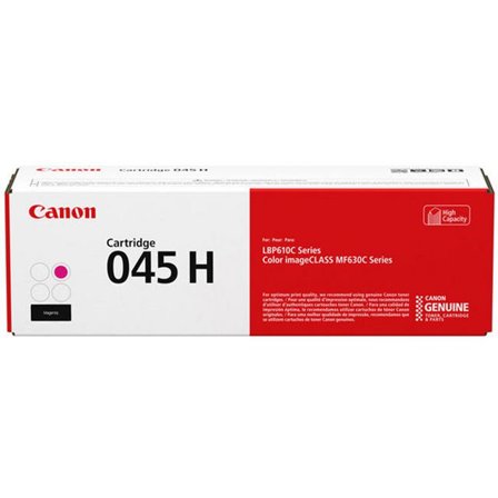 CANON Toner, 045 H, hög kapacitet, magenta, singelförpackning, 1244C002 - Lyreco - Toner och bläck - Tonerkassetter - Toner Canon