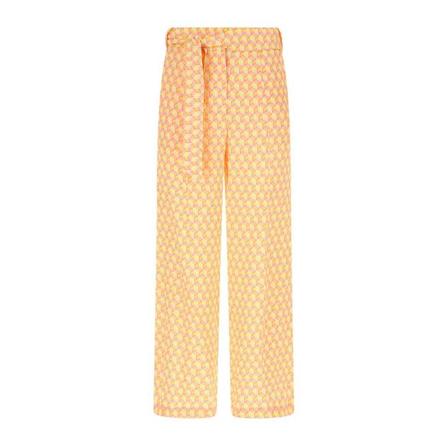 Mcm, Straight Trousers Pomarańczowy, Mężczyzna, Rozmiar: S