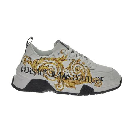 Versace - Sneakers - Grå - Herr - Storlek: 41 Eu, Herr, Storlek: 41 EU